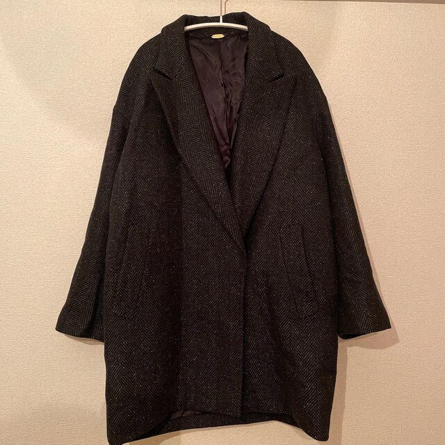 Deuxieme Classe ネップツイードハーフコート
