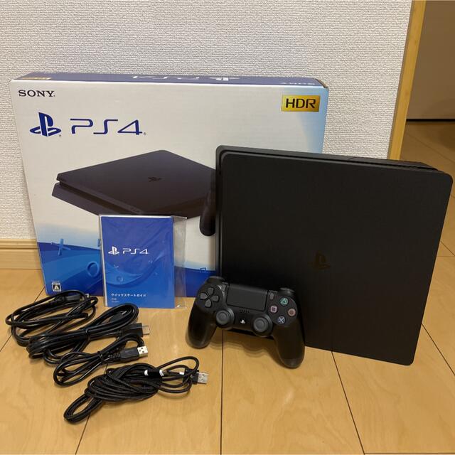 【美品】プレステ4 PS4 CUH2100a 500GB ブラック