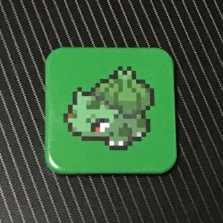 ポケモンセンター　コレクタブル缶バッジ　フシギダネ　ポケットモンスター　ドット(バッジ/ピンバッジ)