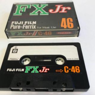 フジフイルム(富士フイルム)のカセットテープ　使用済　富士フィルム　FXjr/46(その他)