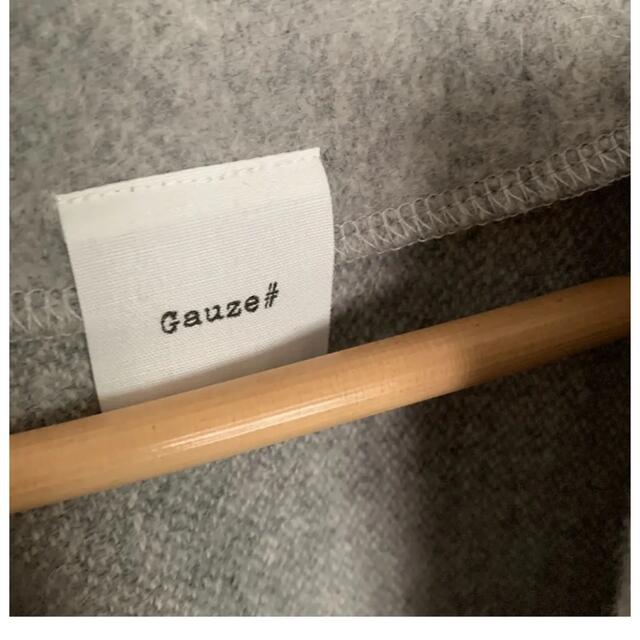 【GW限定価格〜5/6】Gauze# 切り替えコート レディースのジャケット/アウター(ニットコート)の商品写真