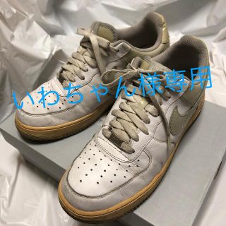 ナイキ(NIKE)のNIKE AIR FORCE 1  ナイキ エアフォース1 ホワイト 28cm(スニーカー)