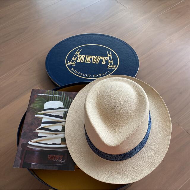 最高品質の Honolulu Hawaii NEWT☆パナマハット 約30万円で購入