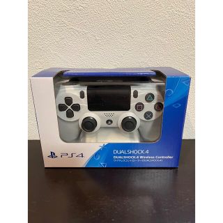 プレイステーション4(PlayStation4)のPS4 ワイヤレスコントローラー DUALSHOCK4 グレイシャーホワイト(その他)