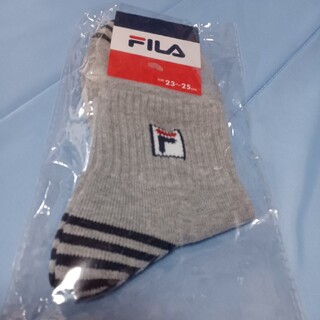 フィラ(FILA)のフィラ　テニスソックス　グレー(ソックス)