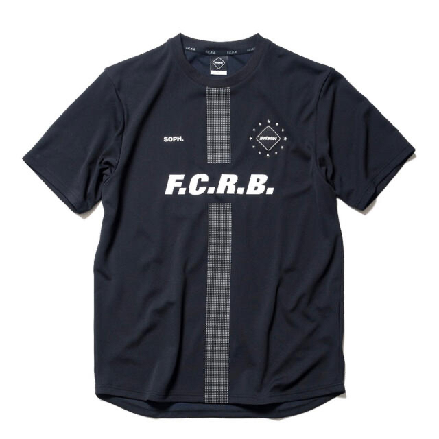 FCRB 22AW S/S PRE MATCH TOP ネイビー　XL