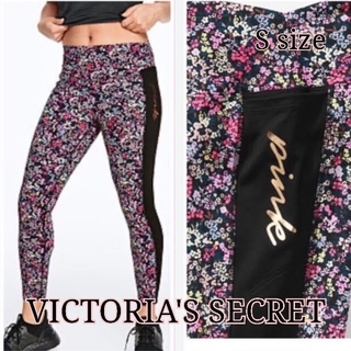 ヴィクトリアズシークレット(Victoria's Secret)の【美品】VICTORIA'S SECRET PINK レギンス/ヨガパンツ(レギンス/スパッツ)