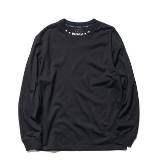 エフシーアールビー(F.C.R.B.)のFCRB L/S RIBBED EMBROIDERED TEE ブラック XL(Tシャツ/カットソー(七分/長袖))