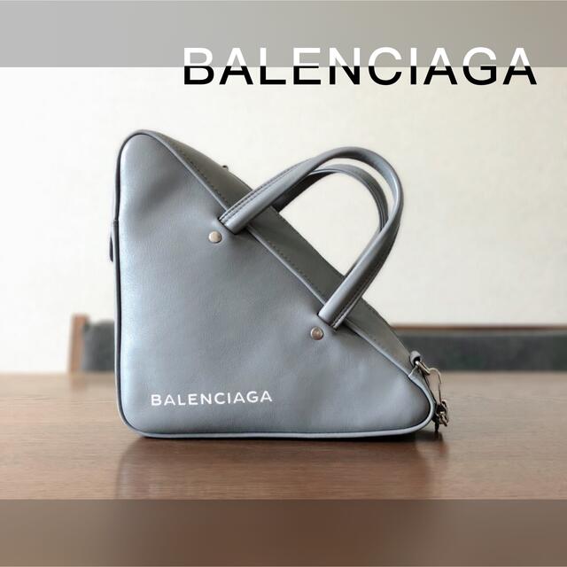 Balenciaga - BALENCIAGA◆トライアングル ダッフル ショルダーバッグ ハンドバッグ