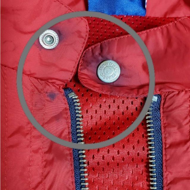 Reebok(リーボック)のリーボック 海外古着 ナイロンジャケット ジャンパー ジップアップ 内側メッシュ メンズのジャケット/アウター(ナイロンジャケット)の商品写真