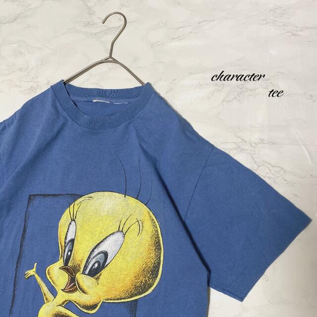 Tシャツ　激レア　　ビンテージ　シングルステッチ　ルーニー　デカロゴ