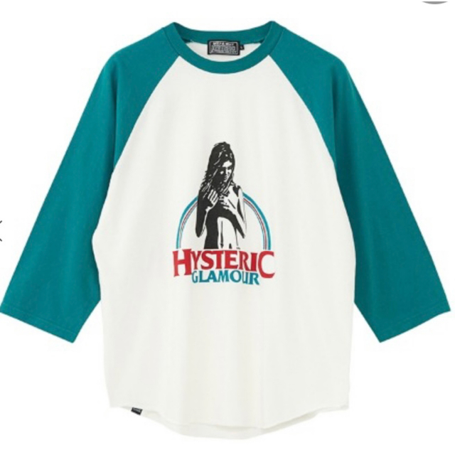 HYSTERIC GLAMOUR(ヒステリックグラマー)のヒステリックグラマー　RAINBOW WOMAN 七分袖Tシャツ メンズのトップス(Tシャツ/カットソー(七分/長袖))の商品写真
