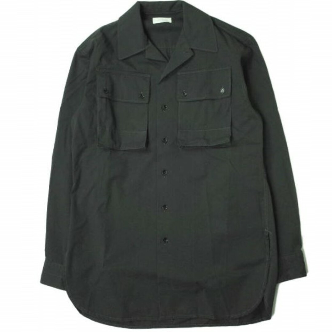 LEMAIRE - LEMAIRE ルメール 22SS MILITARY SHIRT オープンカラー