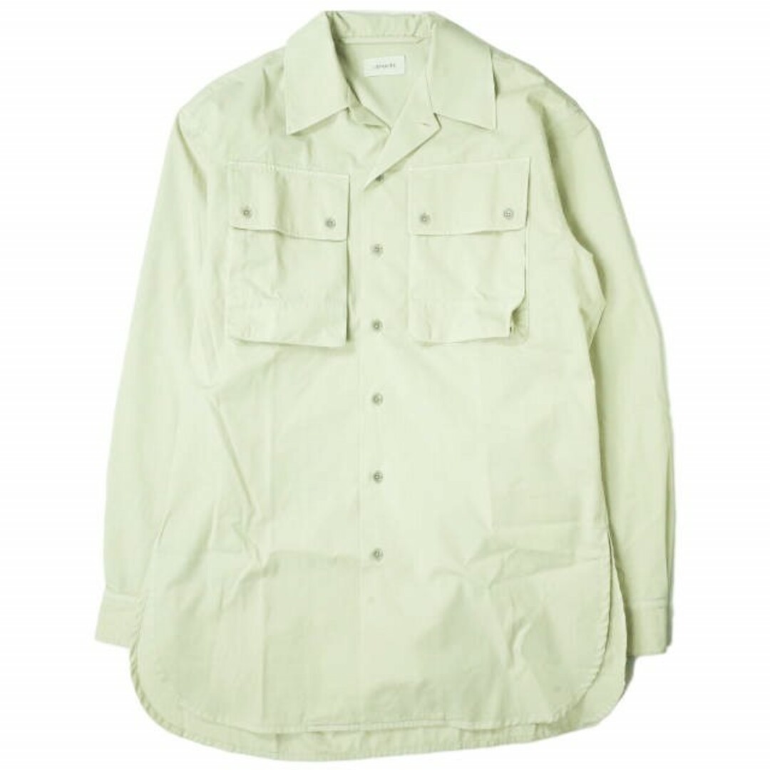 LEMAIRE - LEMAIRE ルメール 22SS MILITARY SHIRT オープン LEMAIRE - LEMAIRE ルメール 22SS MILITARY SHIRT オープン