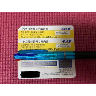 エーエヌエー(ゼンニッポンクウユ)(ANA(全日本空輸))の【2枚】ANA株主優待券(その他)