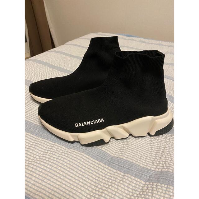 BALENCIAGA バレンシアガ スピード トレーナー ブラック38スニーカー