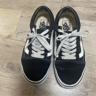 ヴァンズ(VANS)のみーこ様専用　vans オールドスクール　ブラックホワイト　24センチ(スニーカー)