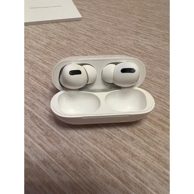 Apple(アップル)のAPPLE AirPods Pro ノイズキャンセリング付完全ワイヤレスイヤホン スマホ/家電/カメラのオーディオ機器(ヘッドフォン/イヤフォン)の商品写真