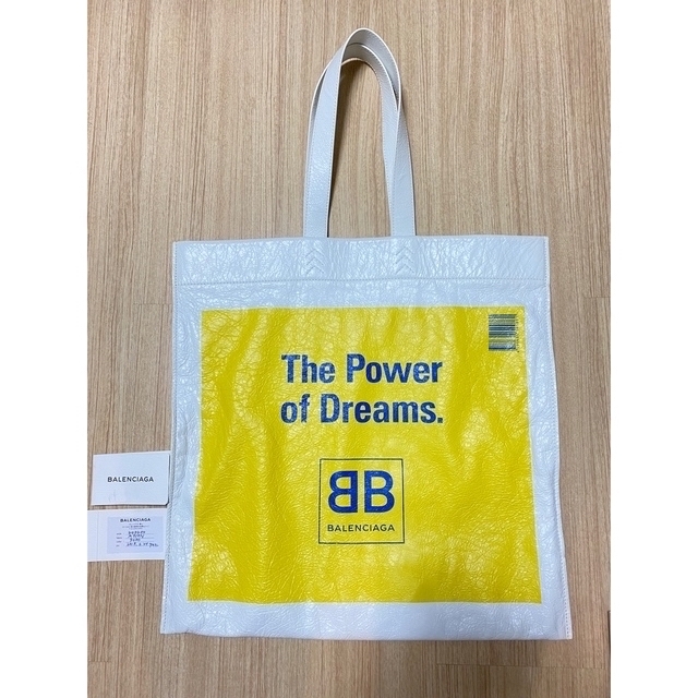 Balenciaga(バレンシアガ)のバレンシアガ　The Power of Dreams 　レザートートバッグ　 メンズのバッグ(トートバッグ)の商品写真