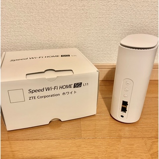 ゼットティーイー(ZTE)のSpeed Wi-Fi HOME 5G L11(PC周辺機器)