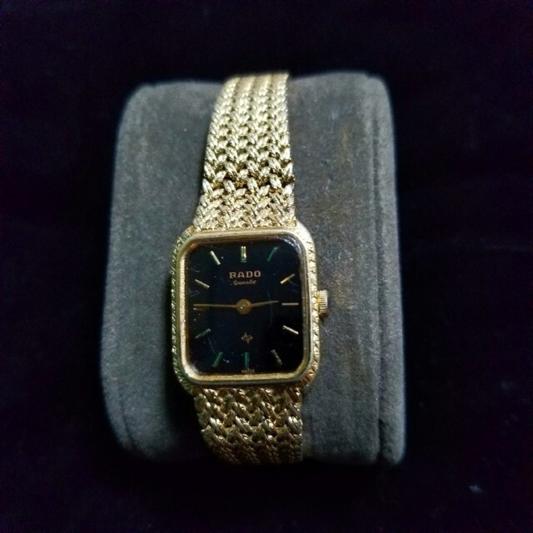 稼動品、電池交換済)RADO 愛くるしい ラドー レディース腕時計 金色 稼動品、電池交換済)RADO 愛くるしい ラドー レディース腕時計 金色
