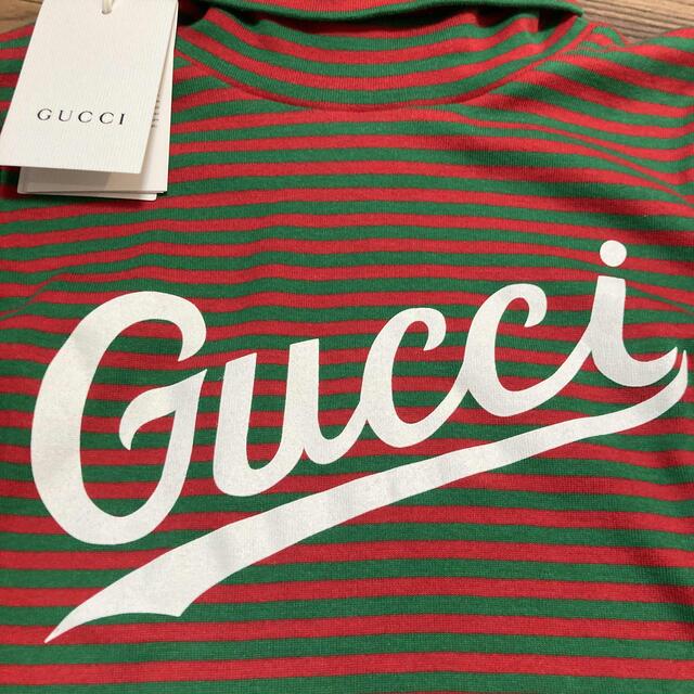 Gucci(グッチ)のGUCCI グッチ　タートルネック　クリスマスカラー　ロンT カットソー　長袖 キッズ/ベビー/マタニティのキッズ服女の子用(90cm~)(Tシャツ/カットソー)の商品写真