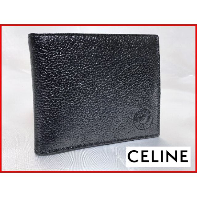 celine(セリーヌ)の未使用品 CELINE セリーヌ レザーウォレット 2ッ折り 財布 219-8 レディースのファッション小物(財布)の商品写真
