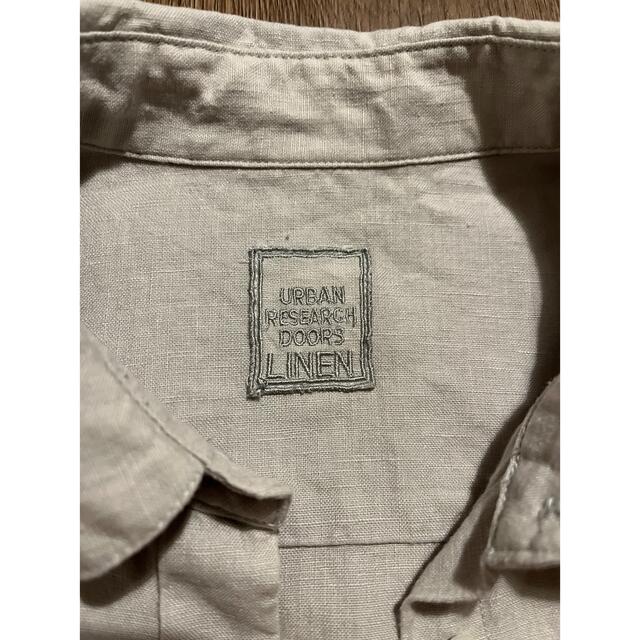 URBAN RESEARCH DOORS(アーバンリサーチドアーズ)のリネンシャツ レディースのトップス(シャツ/ブラウス(長袖/七分))の商品写真