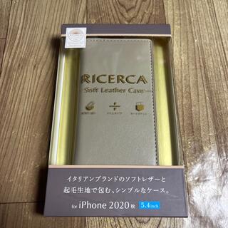 エレコム(ELECOM)のiPhone 12 mini レザーケース RICERCA 11060(iPhoneケース)