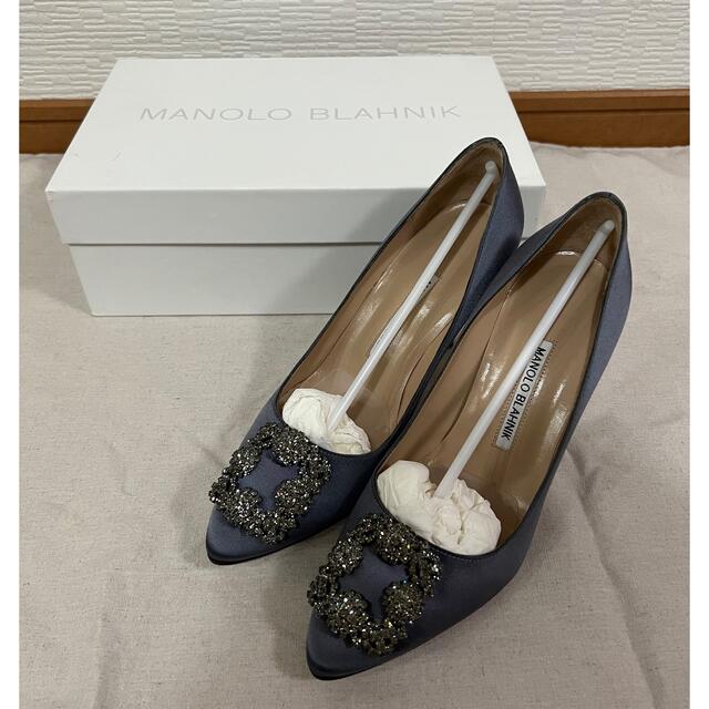 MANOLO BLAHNIK - 値下げ☆Manolo Blahnik ハンギシ 6cmヒールの通販