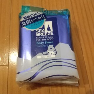 シーブリーズ(SEA BREEZE)のシーブリーズ アイスタイプ ボディシート(Ｌ) 30枚入(制汗/デオドラント剤)