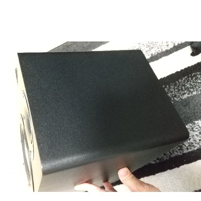 ヤマハ(ヤマハ)のYAMAHA HS5 モニタースピーカー ペア 黒(中古x1/新品未開封x1) 楽器のレコーディング/PA機器(スピーカー)の商品写真