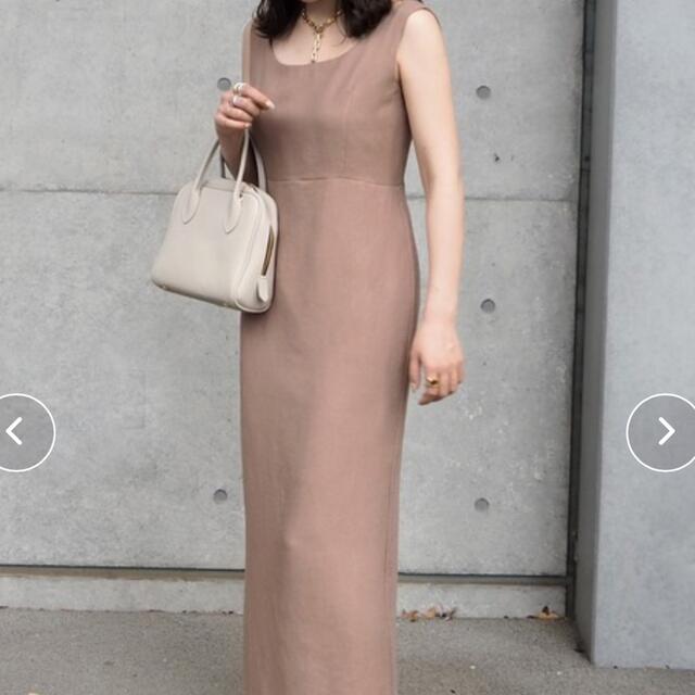 新品！Laulen Pencil Dress ベージュ系その他