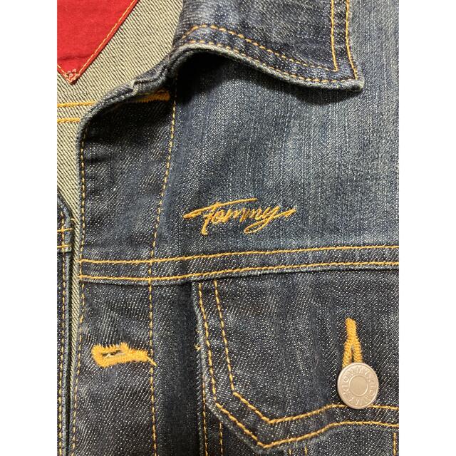 TOMMY(トミー)のTOMMY デニムジャケット　7分袖　M メンズのジャケット/アウター(Gジャン/デニムジャケット)の商品写真