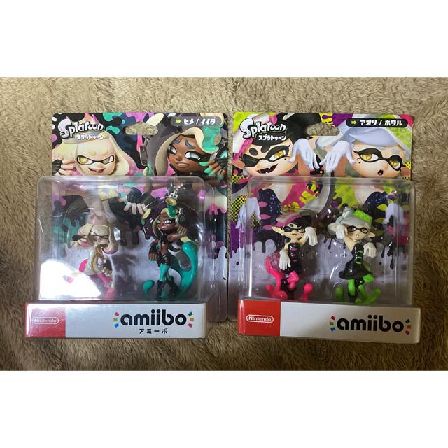 amiibo スプラトゥーン 4点セット アオリ ホタル ヒメ イイダ | www