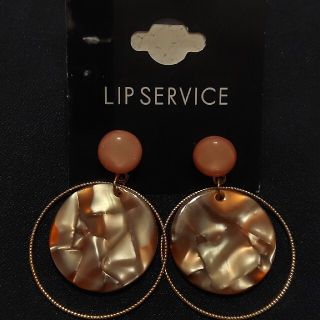 リップサービス(LIP SERVICE)の新品　未使用品　LIP SERVICE　リップサービス　ピアス　半額以下(ピアス)