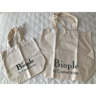 コスメキッチン(Cosme Kitchen)の【新品☆】BioplebyCosmeKitchenコスメキッチン エコバッグ2枚(エコバッグ)