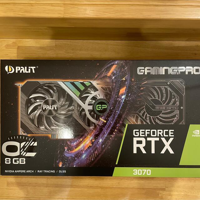 PALIT GeForce RTX3070 GAMING PRO 非LHR3スロット幅