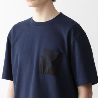 ブラックレーベルクレストブリッジ(BLACK LABEL CRESTBRIDGE)の【新品】ブラックレーベルクレストブリッジ 　Tシャツ　バーバリー　ポケC　紺LL(Tシャツ/カットソー(半袖/袖なし))