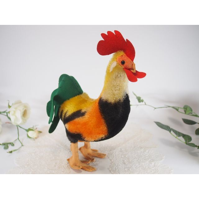 シュタイフ★Rooster 28cm★ニワトリ/雄鶏/ルースター★Steiff