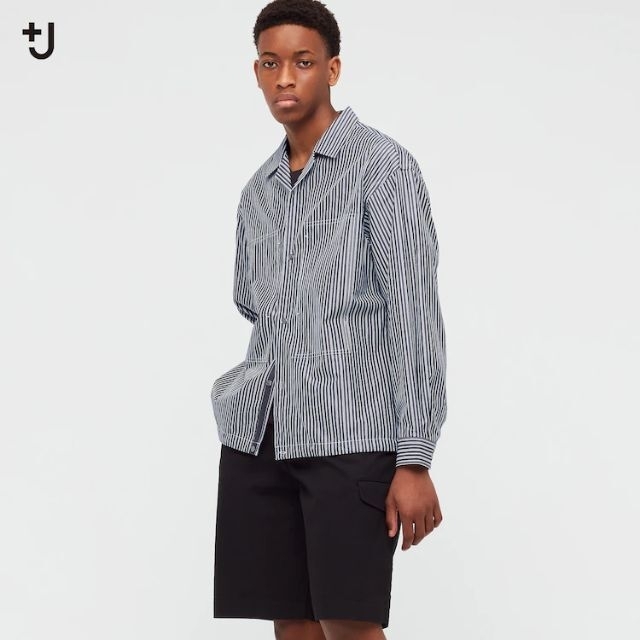 UNIQLO - UNIQLO +J プラスJ スーピマコットンオーバーサイズシャツ ...