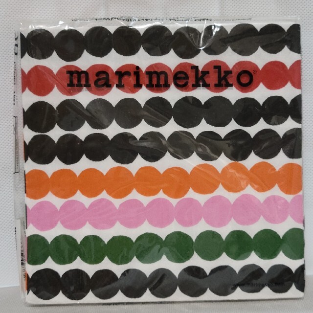 marimekko(マリメッコ)の【新品・未開封】マリメッコ ペーパーナプキン インテリア/住まい/日用品のキッチン/食器(テーブル用品)の商品写真