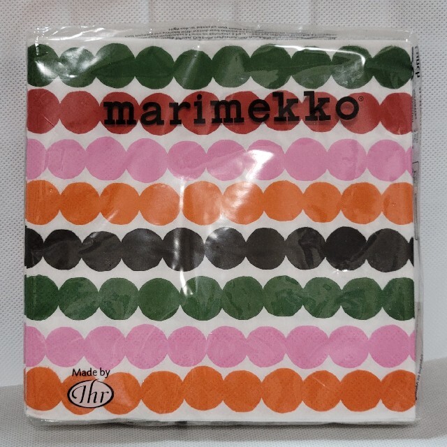 marimekko(マリメッコ)の【新品・未開封】マリメッコ ペーパーナプキン インテリア/住まい/日用品のキッチン/食器(テーブル用品)の商品写真