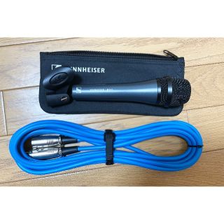 ゼンハイザー(SENNHEISER)のゼンハイザーe835 ダイナミックマイクとマイクケーブルセット(マイク)