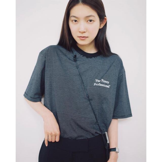 Ennoy Border T-Shirt (BLACK × WHITE) MサイズM - Tシャツ/カットソー