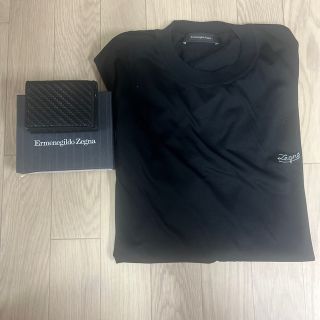 エルメネジルドゼニア(Ermenegildo Zegna)のエルメネジルドゼニアミニウォレット、Tシャツ(折り財布)