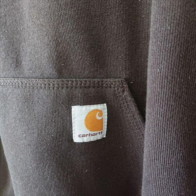 carhartt - 美品 Carhartt パーカー ビックサイズ ワンポイントロゴ XLの通販 by 古着屋-エビス丸's shop