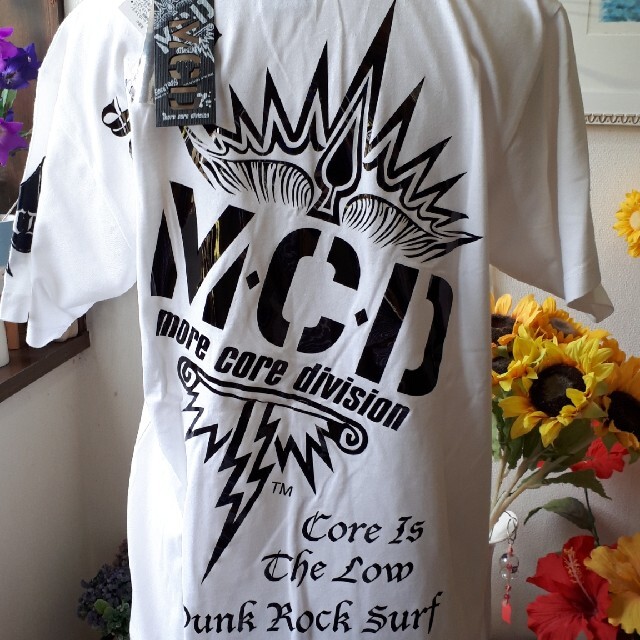 新品⭐M.C.D Tシャツ⭐ホワイト/メンズXL