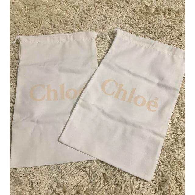 Chloe(クロエ)のChloe 巾着 2枚セット レディースのファッション小物(ポーチ)の商品写真