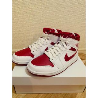 ナイキ(NIKE)のNIKE AIR JORDAN 1 MID  Reverse Chicago(スニーカー)